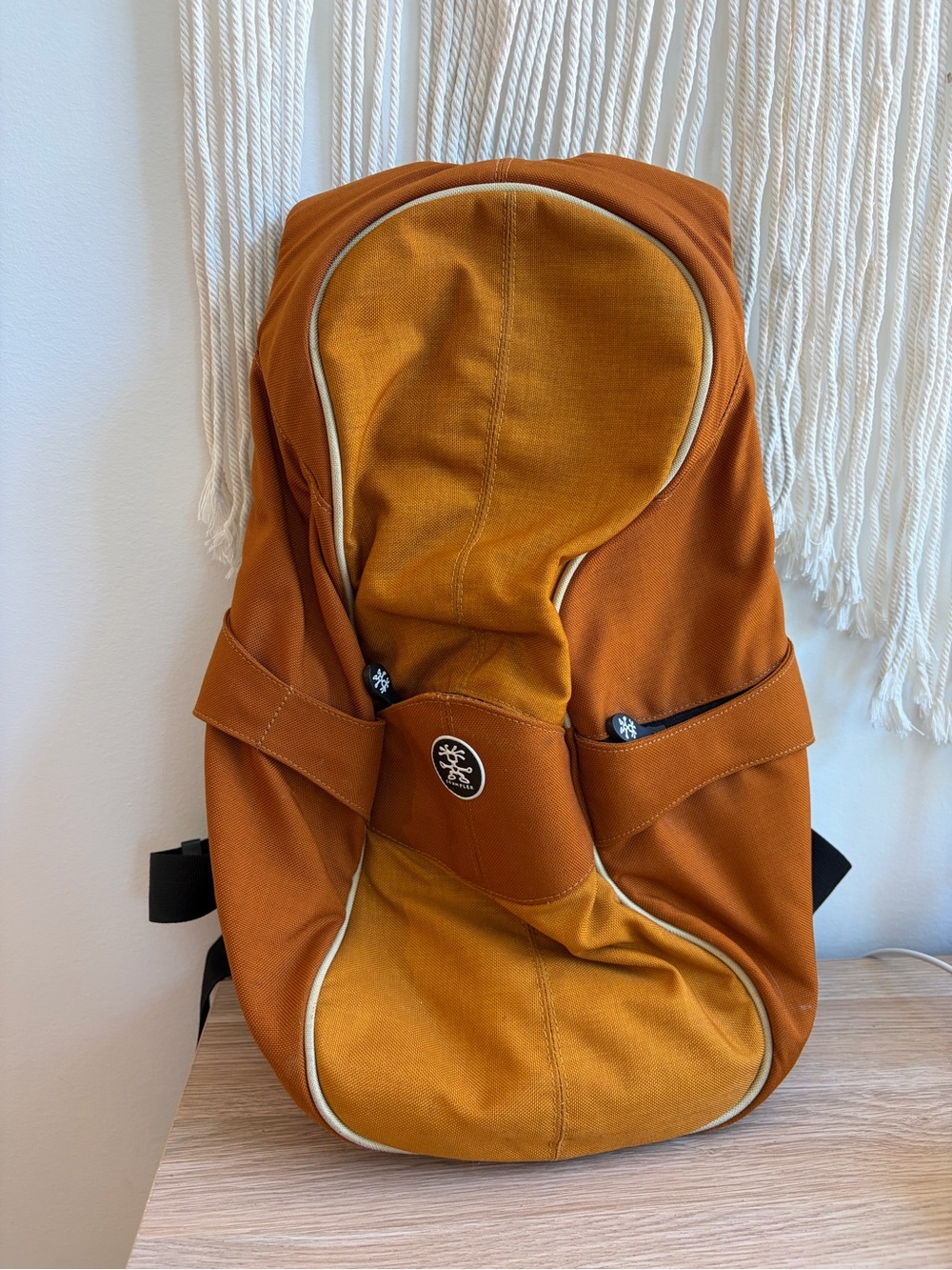 Crumpler Sheep Scarer Medium Y2K Tech Backpack Orange Rust